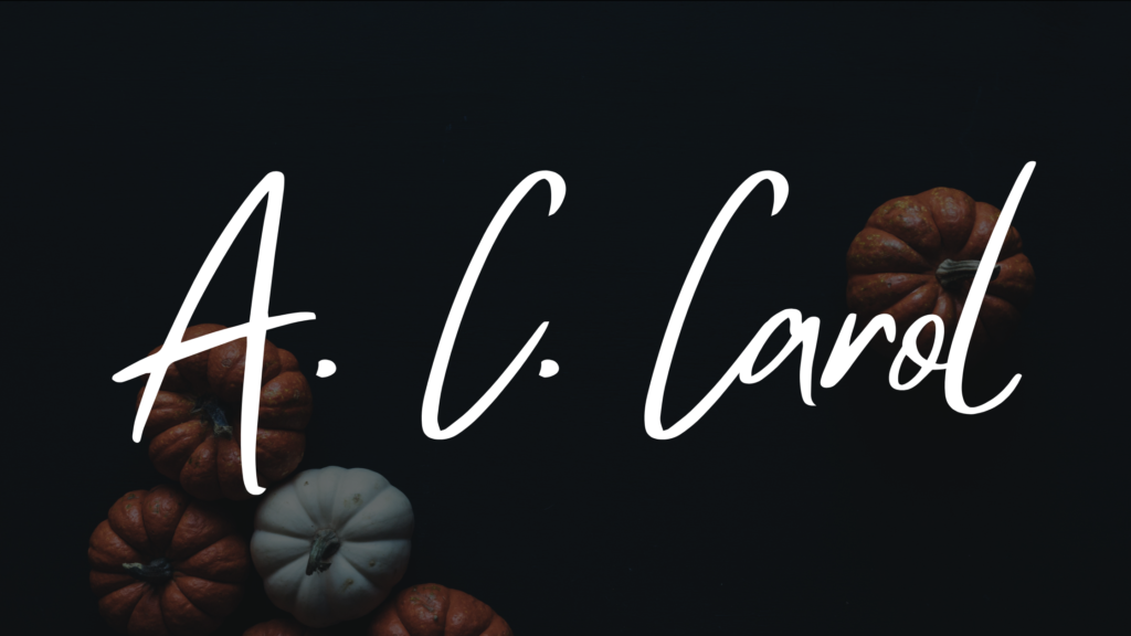 A.C. Carol Text Logo