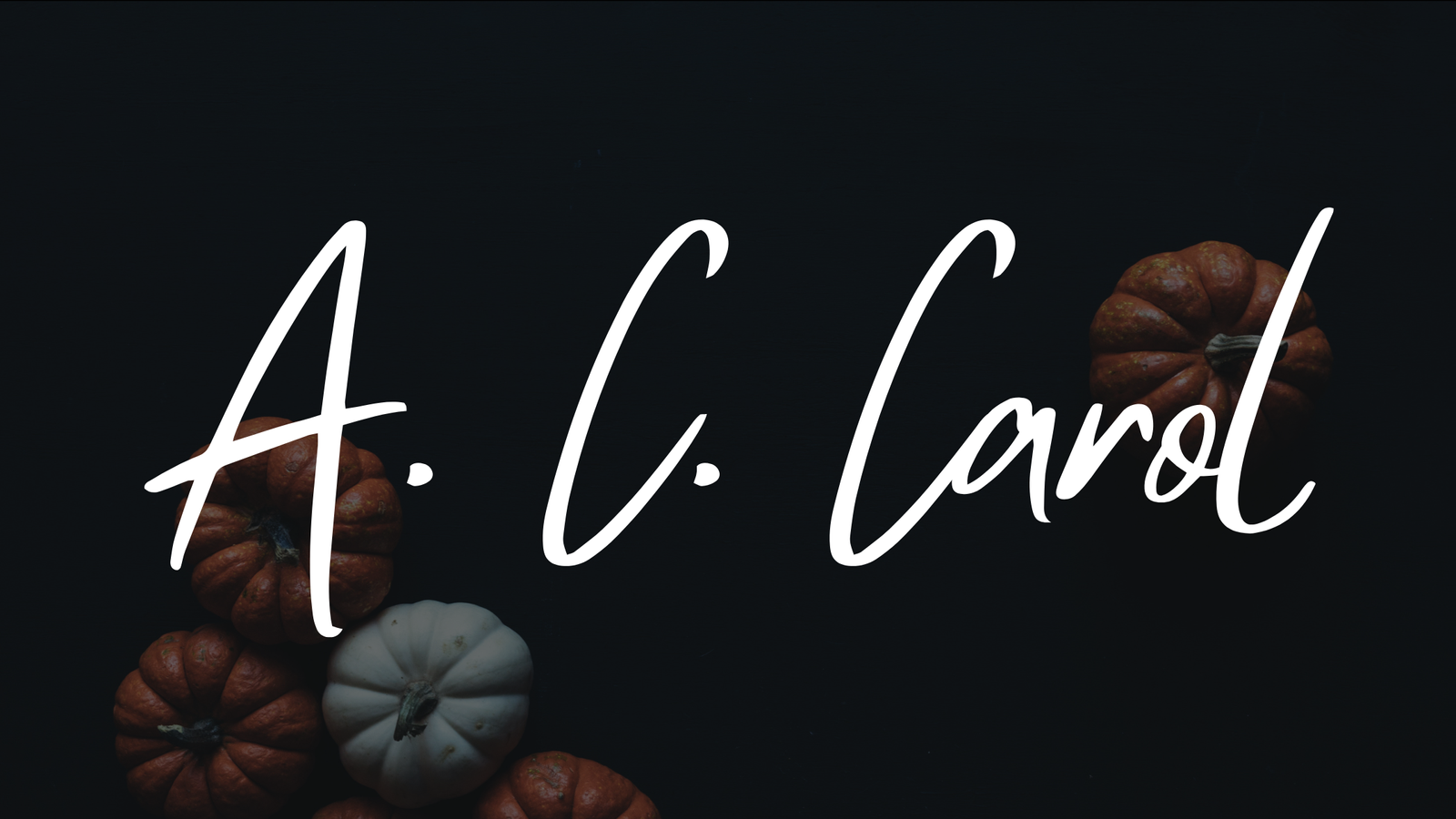 A.C. Carol Text Logo